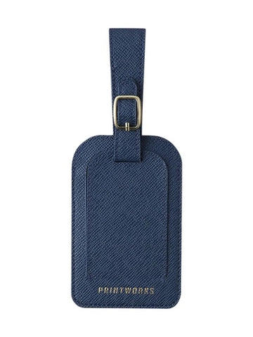 Printworks Dark Blue Luggage Tag