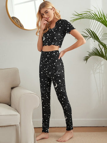 Women’s Galaxy Pajama Set