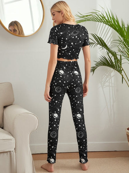 Women’s Galaxy Pajama Set