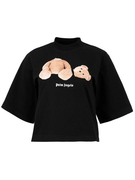 Women’s Acne Studios Bear Logo Crop Top